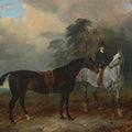 High quality wall art fine art oil painitng handpainted on canvas "The Hunters at Rest " stunningoilpainting.com