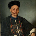 High quality wall art fine art oil painitng handpainted on canvas "a Chinese Merchant in the Qing Dynasty" stunningoilpainting.com