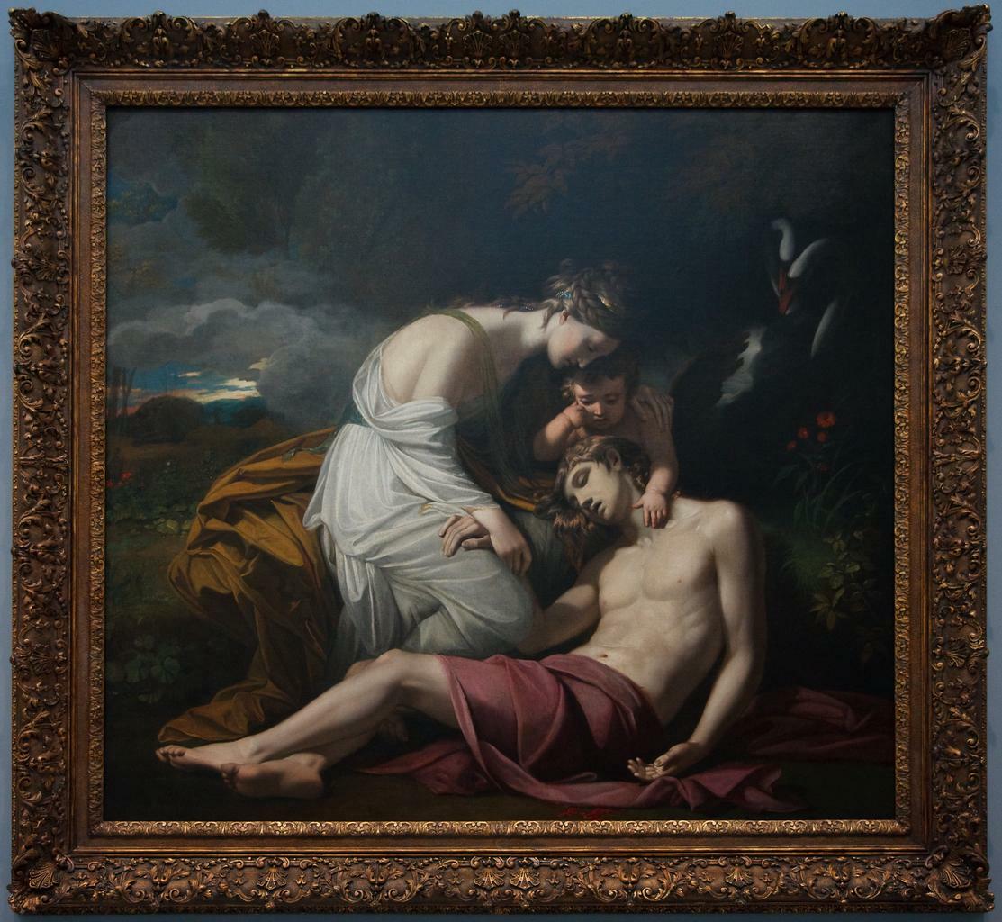 High quality wall art fine art oil painitng handpainted on canvas " venus lamenting death" stunningoilpainting.com